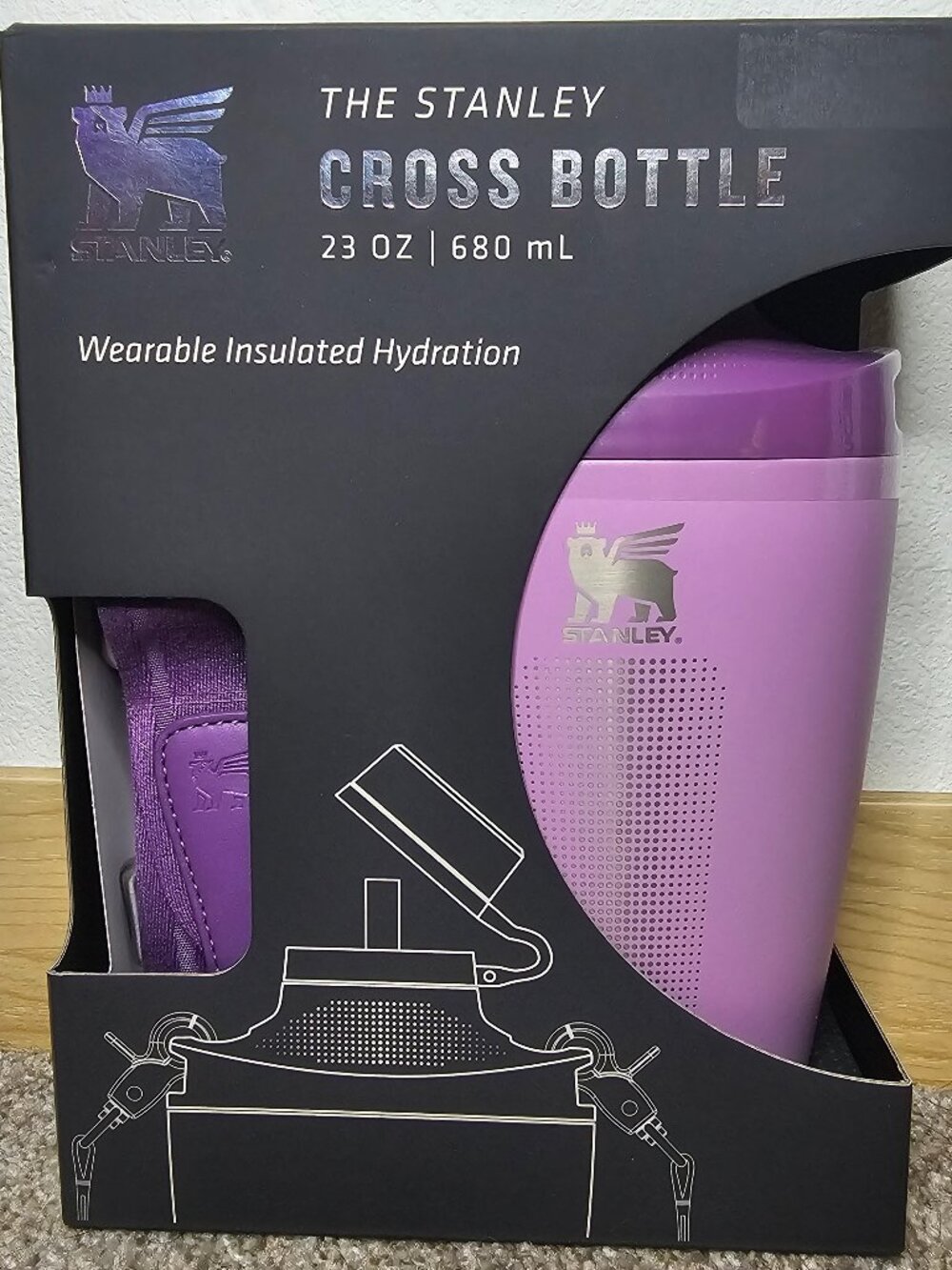 Stanley crossbody waterbottle